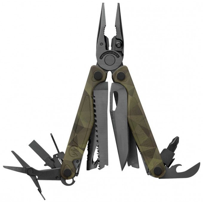 Мультитул LEATHERMAN CHARGE PLUS FOREST CAMO с нейлоновым чехлом 832710 Мультитул LEATHERMAN CHARGE PLUS FOREST CAMO с нейлоновым чехлом 832710