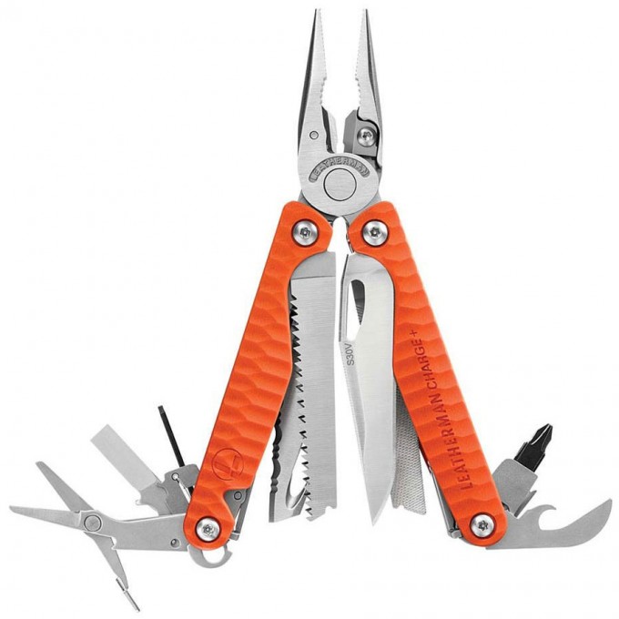 Мультитул LEATHERMAN CHARGE PLUS G10 ОРАНЖЕВЫЙ с нейлоновым чехлом 832782 Мультитул LEATHERMAN CHARGE PLUS G10 ОРАНЖЕВЫЙ с нейлоновым чехлом 832782