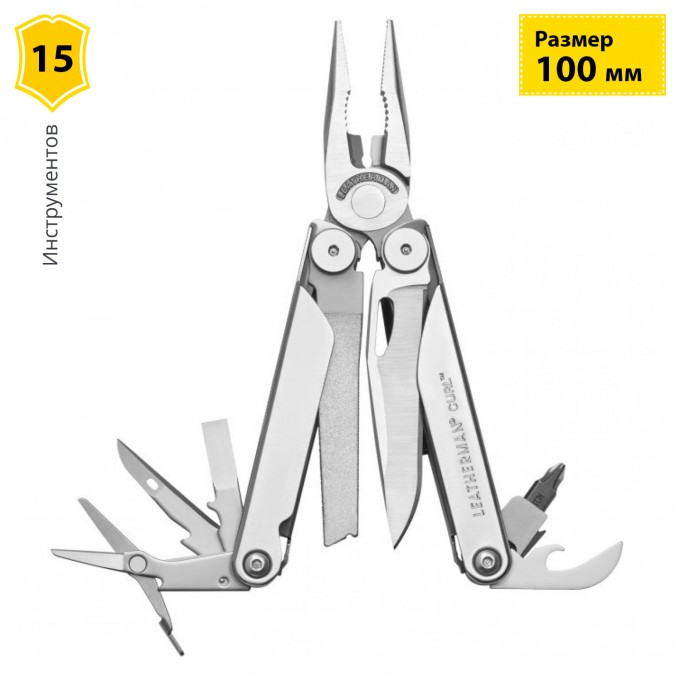 Мультитул LEATHERMAN CURL с нейлоновым чехлом 832932 Мультитул LEATHERMAN CURL с нейлоновым чехлом 832932