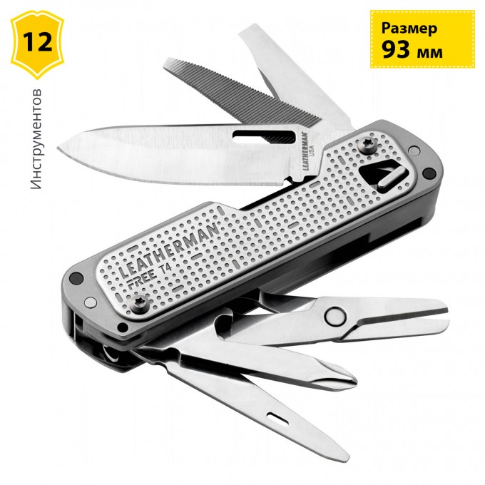 Мультитул LEATHERMAN FREE T4 832686 Мультитул LEATHERMAN FREE T4 832686