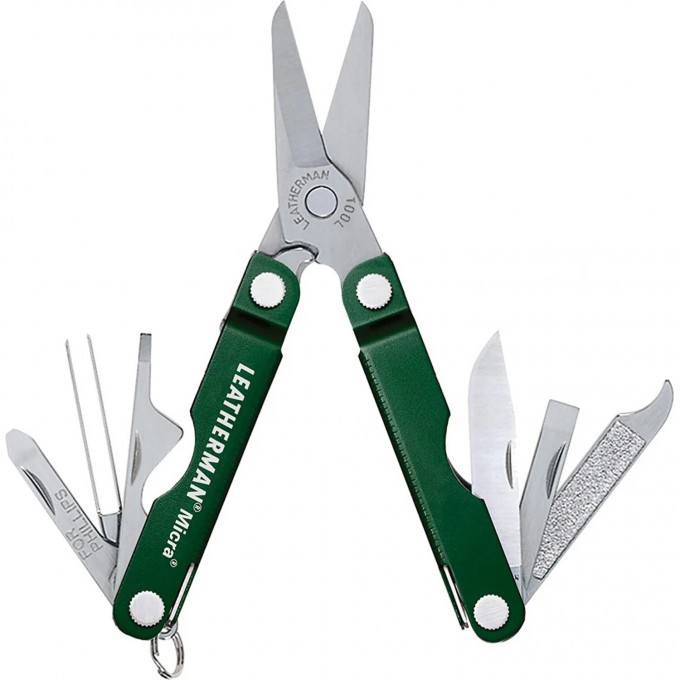 Мультитул LEATHERMAN MICRA GREEN 64350181N Мультитул LEATHERMAN MICRA GREEN 64350181N