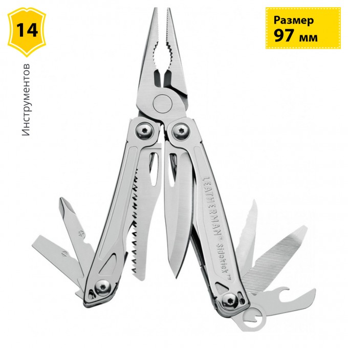 Мультитул LEATHERMAN SIDEKICK с нейлоновым чехлом CARABINER 831439 Мультитул LEATHERMAN SIDEKICK с нейлоновым чехлом CARABINER 831439