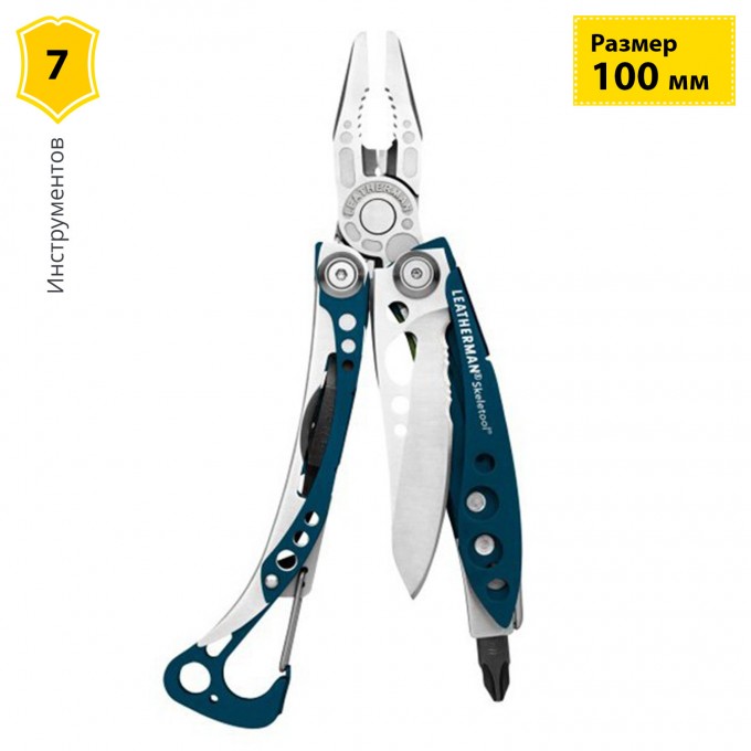 Мультитул LEATHERMAN SKELETOOL DENIM 832209 Мультитул LEATHERMAN SKELETOOL DENIM 832209