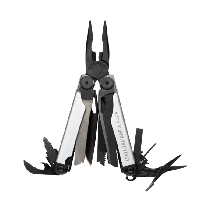 Мультитул LEATHERMAN WAVE BLACK & SILVER с нейлоновым чехлом 832458 Мультитул LEATHERMAN WAVE BLACK & SILVER с нейлоновым чехлом 832458