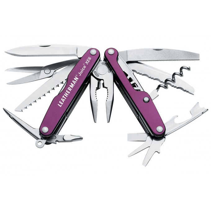 Мультитул LEATHERMAN JUICE XE6 THUNDER PURPLE в подарочной упаковке 78105092N Мультитул LEATHERMAN JUICE XE6 THUNDER PURPLE в подарочной упаковке 78105092N