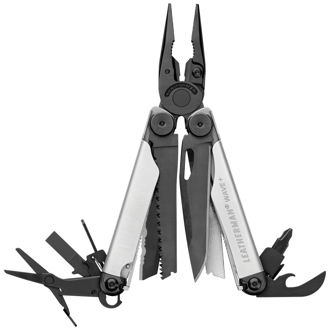Мультитул LEATHERMAN WAVE PLUS BLACK & SILVER с нейлоновым чехлом 832622 Мультитул LEATHERMAN WAVE PLUS BLACK & SILVER с нейлоновым чехлом 832622