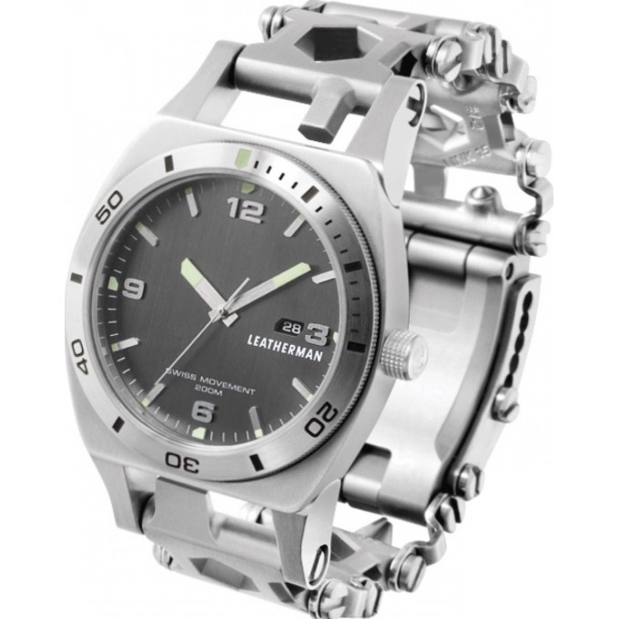 Часы - мультитул LEATHERMAN TREAD TEMPO STEEL 832421 Часы - мультитул LEATHERMAN TREAD TEMPO STEEL 832421
