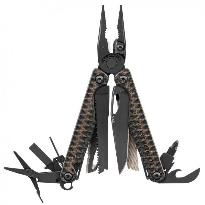 Мультитул LEATHERMAN CHARGE PLUS G10 EARTH СЕРО-КОРИЧНЕВЫЙ с нейлоновым чехлом 832915 Мультитул LEATHERMAN CHARGE PLUS G10 EARTH СЕРО-КОРИЧНЕВЫЙ с нейлоновым чехлом 832915