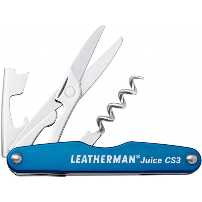 Мультитул LEATHERMAN JUICE CS3 COLUMBIA BLUE 832370 Мультитул LEATHERMAN JUICE CS3 COLUMBIA BLUE 832370