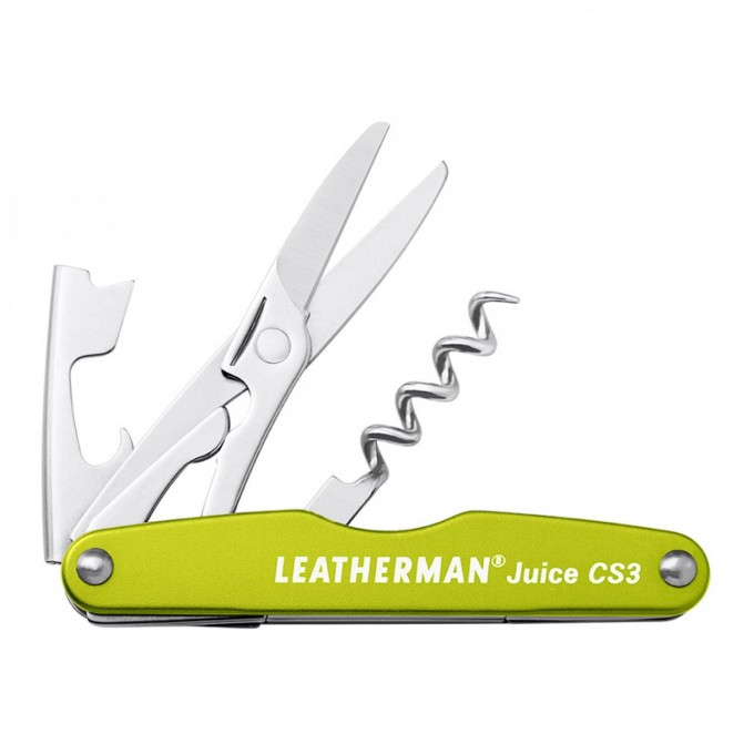 Мультитул LEATHERMAN JUICE CS3 MOSS GREEN 832371 Мультитул LEATHERMAN JUICE CS3 MOSS GREEN 832371
