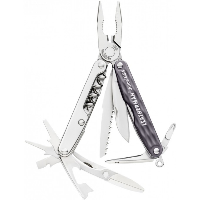 Мультитул LEATHERMAN JUICE CS4 GRANITE GRAY 831939 Мультитул LEATHERMAN JUICE CS4 GRANITE GRAY 831939