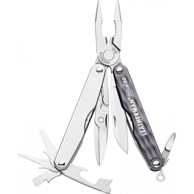 Мультитул LEATHERMAN JUICE S2 GRANITE GRAY в подарочной упаковке 70208092N Мультитул LEATHERMAN JUICE S2 GRANITE GRAY в подарочной упаковке 70208092N
