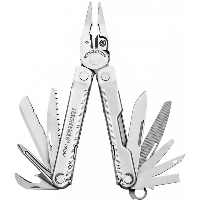 Мультитул LEATHERMAN REBAR с кожаным чехлом в подарочной упаковке 831561 Мультитул LEATHERMAN REBAR с кожаным чехлом в подарочной упаковке 831561