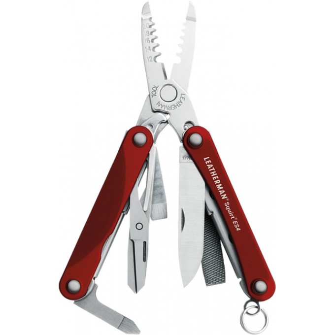 Мультитул LEATHERMAN SQUIRT ES4 RED 831236 Мультитул LEATHERMAN SQUIRT ES4 RED 831236