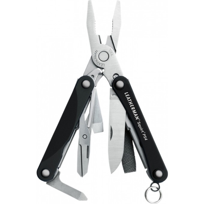 Мультитул LEATHERMAN SQUIRT PS4 BLACK в подарочной упаковке 831234 Мультитул LEATHERMAN SQUIRT PS4 BLACK в подарочной упаковке 831234