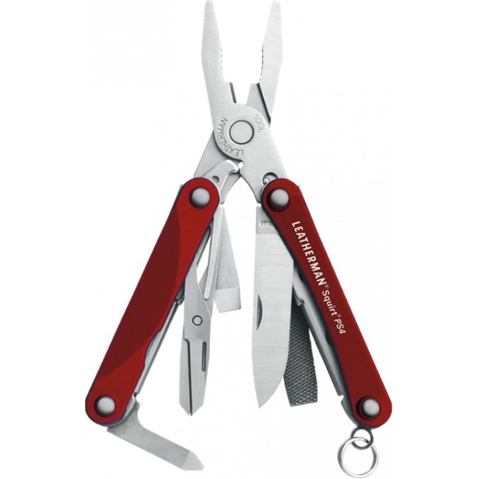 Мультитул LEATHERMAN SQUIRT PS4 RED в подарочной упаковке 831228 Мультитул LEATHERMAN SQUIRT PS4 RED в подарочной упаковке 831228