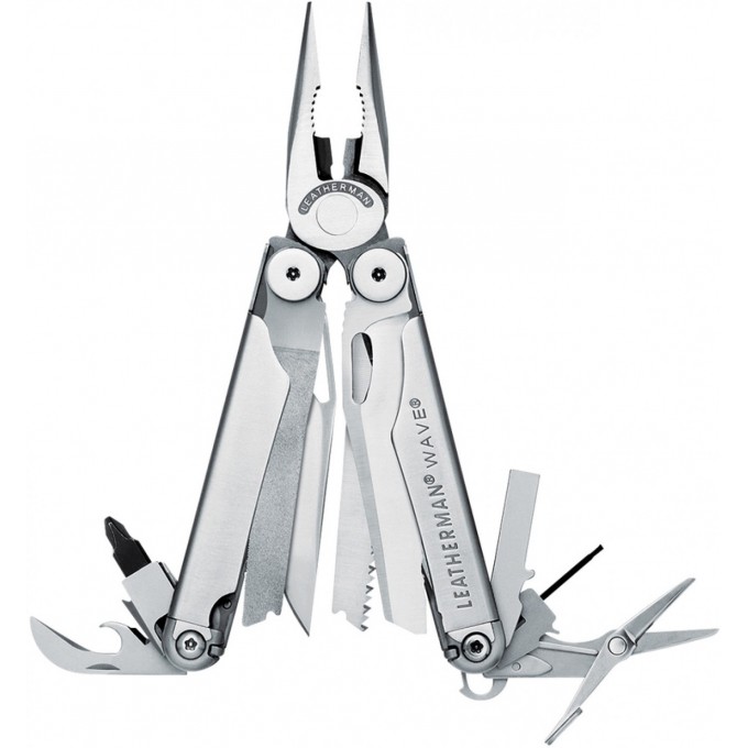 Мультитул LEATHERMAN WAVE с кожаным чехлом 830078 Мультитул LEATHERMAN WAVE с кожаным чехлом 830078